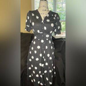 Skyler Midi Button Front Dress